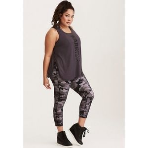 Torrid Active Warrior Keyhole Back Tank Top